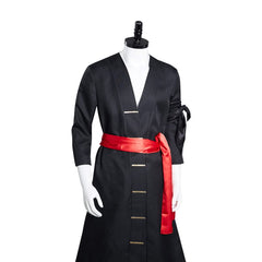 One Piece Wano Arc Roronoa Zoro Tenue Noire Cosplay Costume