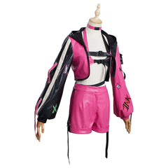 LOL League of Legends Jinx Violence Lolita Cosplay Costume