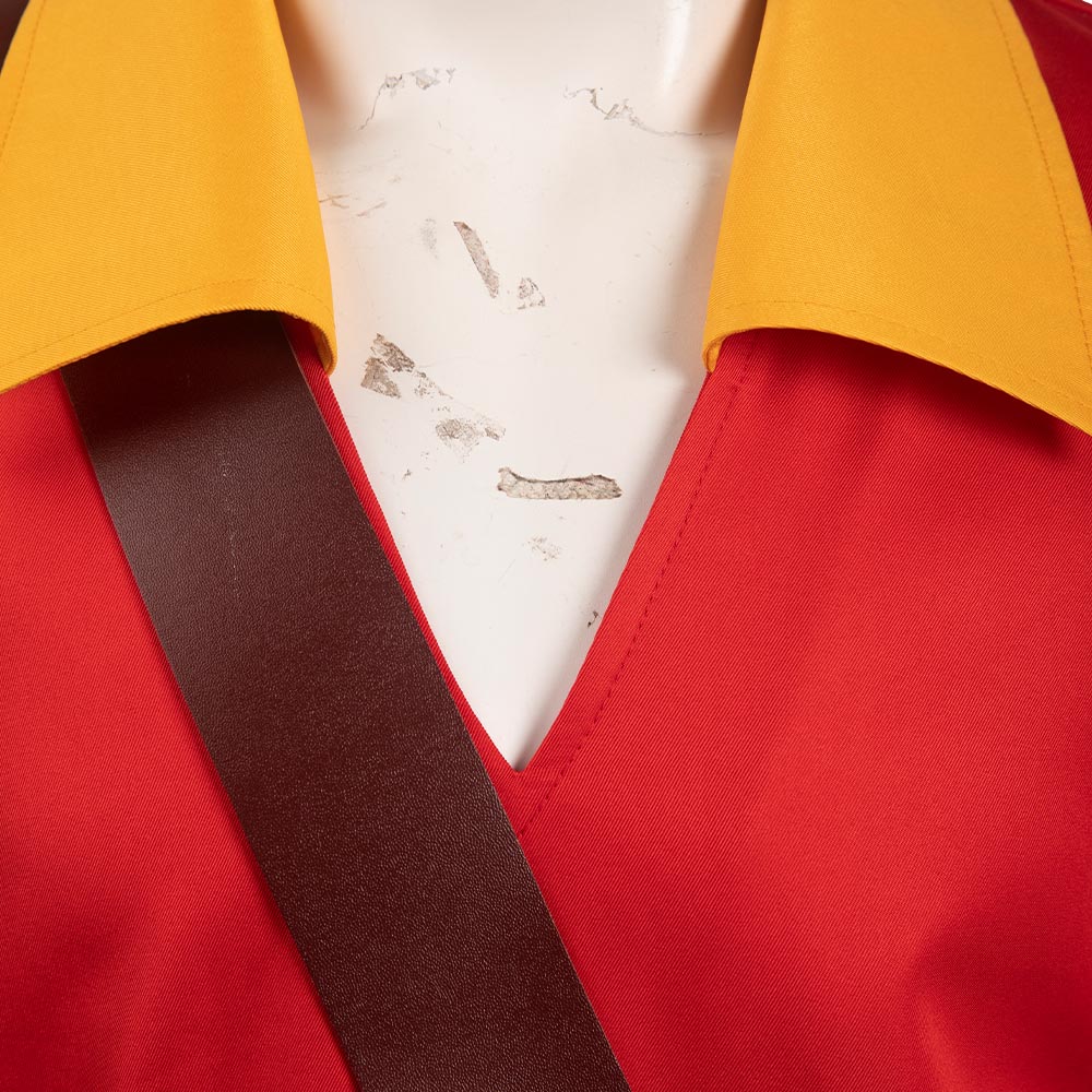 La Belle et la Bête Gaston Rouge Uniform Cosplay Costume Carnaval