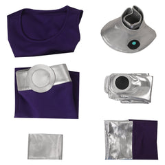 DC Adulte Teen Titans Les Jeunes Titans Starfire Robe Cosplay Costume