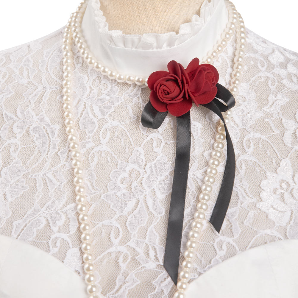 Film Constance Hatchaway Ghost Bride Design Original Robe Cosplay Costume