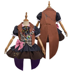 Enfant Alice au pays des Merveilles Tarrant Mad Hatter Design Original Costume