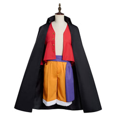 One pièce One Piece Wano Country Luffy Cosplay Costume