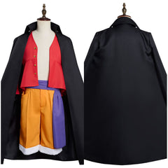 One pièce One Piece Wano Country Luffy Cosplay Costume