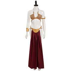 Esclave Leia Bikini Métal Cosplay Costume