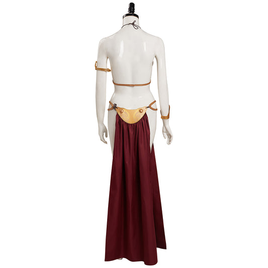 Esclave Leia Bikini Métal Cosplay Costume