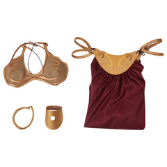 Esclave Leia Bikini Métal Cosplay Costume