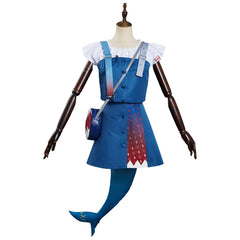 Hololive Vtuber Gawr Gura Uniforme Cosplay Costume