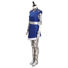 Adulte Zombies 3 Addison Alien Cosplay Costume Carnival Halloween