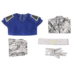 Adulte Zombies 3 Addison Alien Cosplay Costume Carnival Halloween