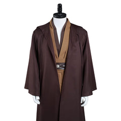 Obi-Wan Kenobi Jedi Cosplay Costume Version Brune