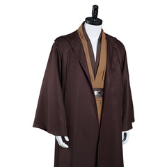Obi-Wan Kenobi Jedi Cosplay Costume Version Brune