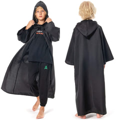 Anakin Skywalker Cape Noire Version D'enfant Cosplay Costume
