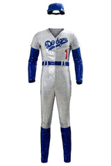 2019 Rocketman Elton John Dodgers Baseball Cosplay Costume