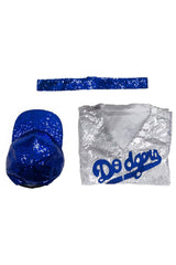 2019 Rocketman Elton John Dodgers Baseball Cosplay Costume