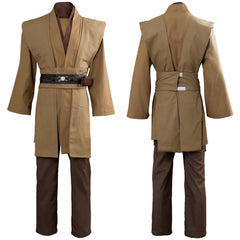Jedi Costume Marron Sans Cape Cosplay Costume