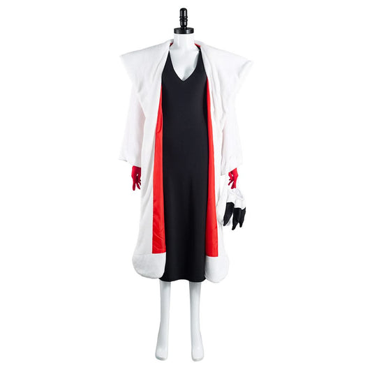 Cruella De Vil Classique Cruella d'Enfer Cosplay Costume