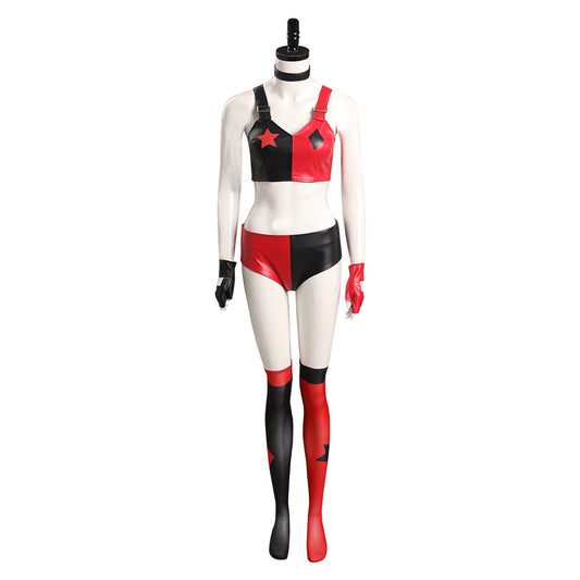 Harley Quinn Uniforme Cosplay Costume Ver.B Halloween Carnival
