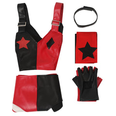 Harley Quinn Uniforme Cosplay Costume Ver.B Halloween Carnival
