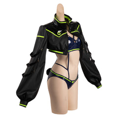 Cyberpunk: Edgerunners Rebecca Manteau Bunny Girl Ensemble Design Original Cosplay Costume