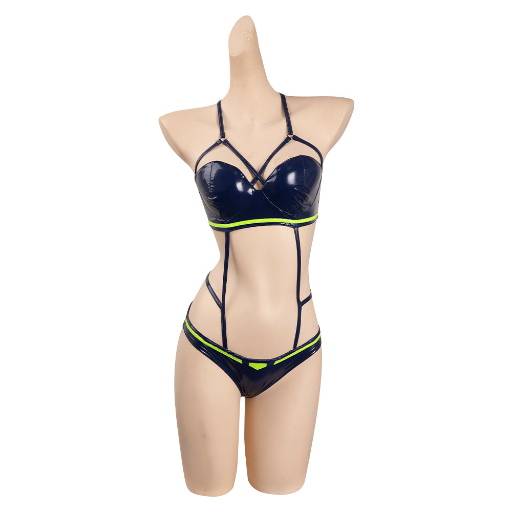 Cyberpunk: Edgerunners Rebecca Manteau Bunny Girl Ensemble Design Original Cosplay Costume