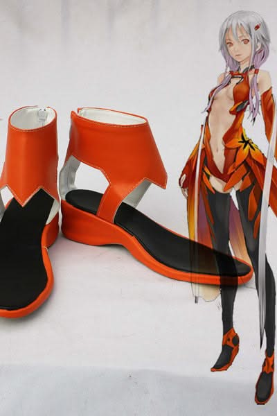Guilty Crown Inori Yuzuriha Cosplay Chaussures