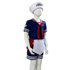 Stranger Things 3 Scoops Ahoy Steve Harrington Cosplay Costume Enfant