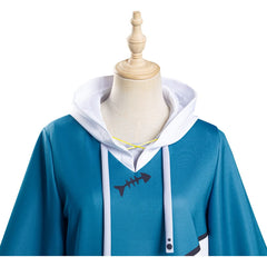 Hololive English VTuber Gawr Gura Halloween Carnaval Cosplay Costume