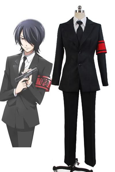 Gugure!Kokkuri-san Inugami Suite Cosplay Costume