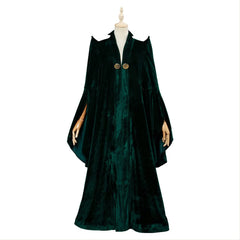 Adulte Harry Potter Professeur Minerva McGonagall Robe Cosplay Costume