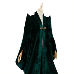 Adulte Harry Potter Professeur Minerva McGonagall Robe Cosplay Costume