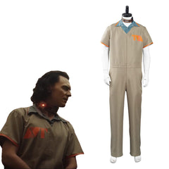 2021 LOKI Loki Prison TVA Tenue Cosplay Costume