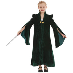 Harry Potter Professeur Minerva McGonagall Robe Enfant Cosplay Costume
