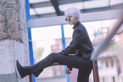 Gojo Satoru Jeune Tenue de l’École d’Exorcisme Cosplay Costume