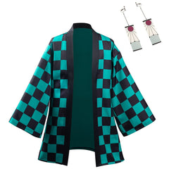 Les Rôdeurs de la nuit Haori avec Boucle d'Oeille Cosplay Costume