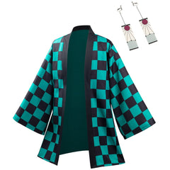 Les Rôdeurs de la nuit Haori avec Boucle d'Oeille Cosplay Costume