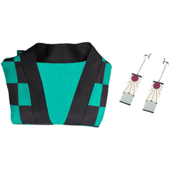 Les Rôdeurs de la nuit Haori avec Boucle d'Oeille Cosplay Costume