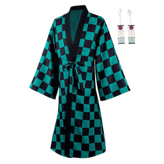 Les Rôdeurs de la Nuit Long Cape avec Boucle d'Oeille et Ceinture Cosplay Costume