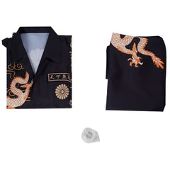 Tenue Noire de Bōsōzoku Japonais Bosozoku Style