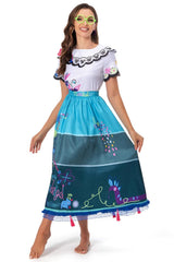 2021 Encanto Mirabel Adulte & Enfant Robe Cosplay Costume