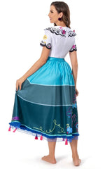 2021 Encanto Mirabel Adulte & Enfant Robe Cosplay Costume