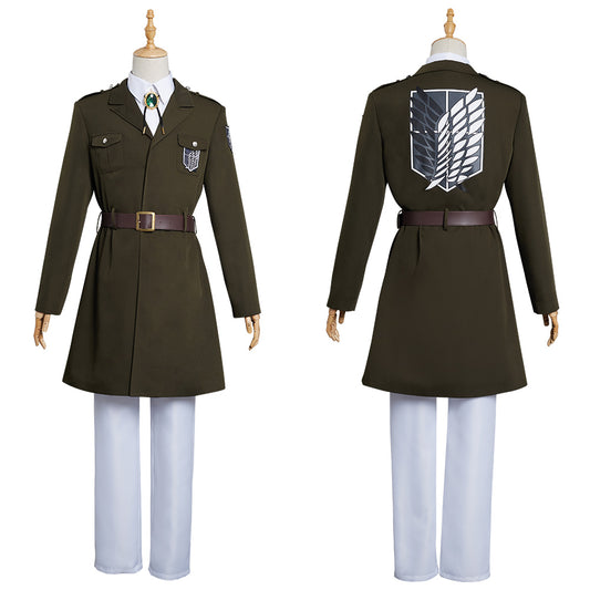 L'Attaque des Titans Shingeki no Kyojin Bataillon d'exploration Uniform Cosplay Costume