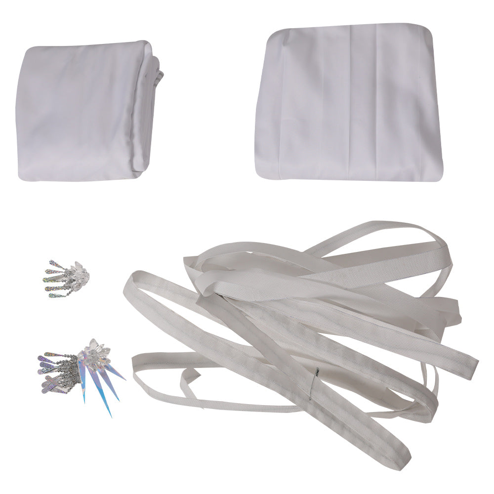 Bleach Kuchiki Rukia Japanese Kimono Uniform Blanc Carnaval