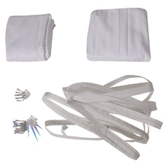 Bleach Kuchiki Rukia Japanese Kimono Uniform Blanc Carnaval