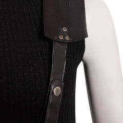 Crisis Core Final Fantasy VII Reunion Zack Uniform Noir Cosplay Costume