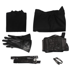 Crisis Core Final Fantasy VII Reunion Zack Uniform Noir Cosplay Costume