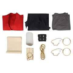 Hell‘s Paradise Anime Jigoku Raku Choubei Aza Cosplay Costume Halloween Carnival Party Disguise Suit