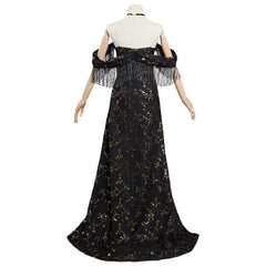 The Witcher 2 Yennefer Robe Noire Cosplay Costume