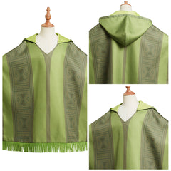 Encanto Bruno Enfant Cape Châle Carnaval Cosplay Costume