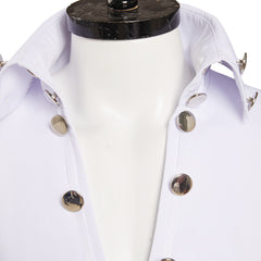 2022 Elvis Aron Presley Tenue Blanche Cosplay Costume